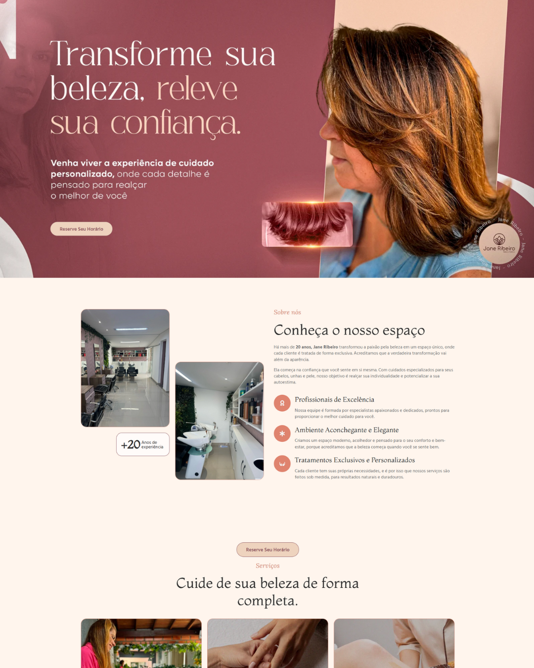 Criação de sites profissionais para empresas