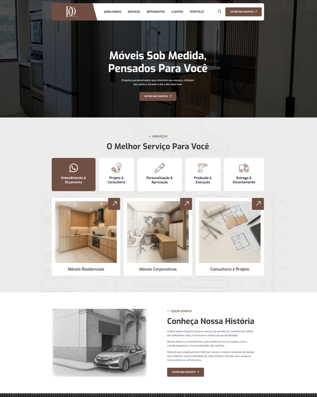 Criação de sites profissionais para empresas