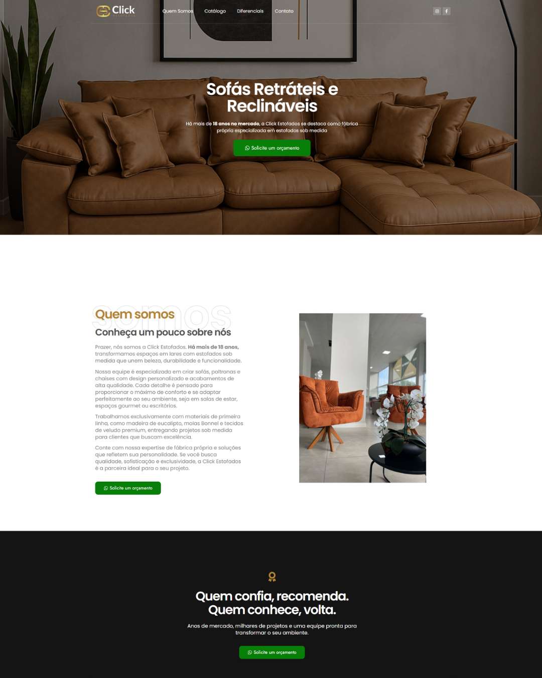 Criação de sites profissionais para empresas